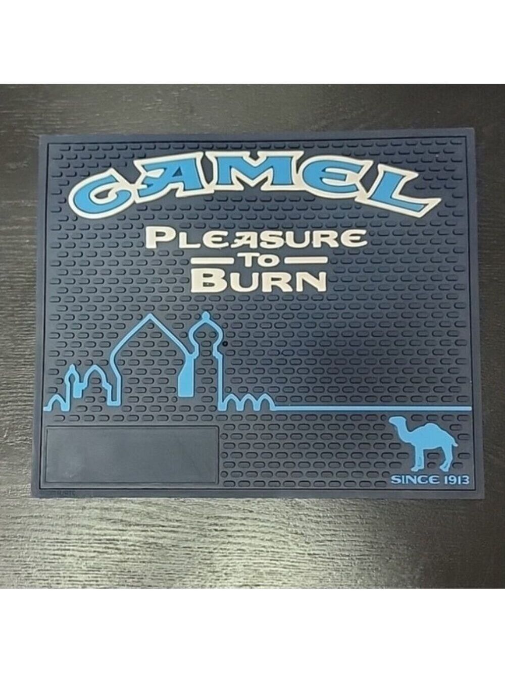 Vintage Camel Pleasure to Burn Bar mat NOS